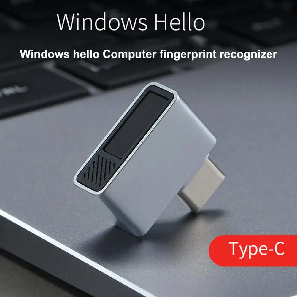 

USB-сканер для считывания отпечатков пальцев, Type C, биометрический сканер, считыватель отпечатков пальцев, совместимый с Windows Win7/10