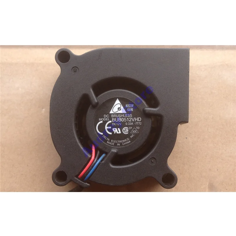 Delta BUB0512VHD-7T72 5020 DC12V 0.33A 5 см центробежный турбинный вентилятор воздуходувка для