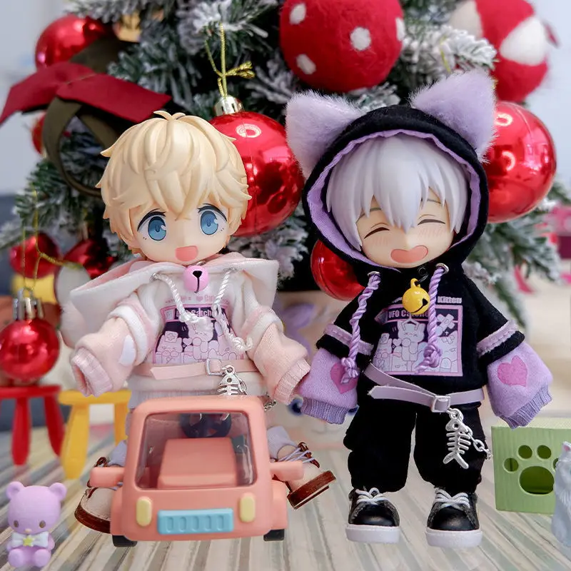 

OB11 детская одежда кошка кукла машина свитер Молли кукла одежда 12 точек bjd GSCYMY UF тело детская одежда