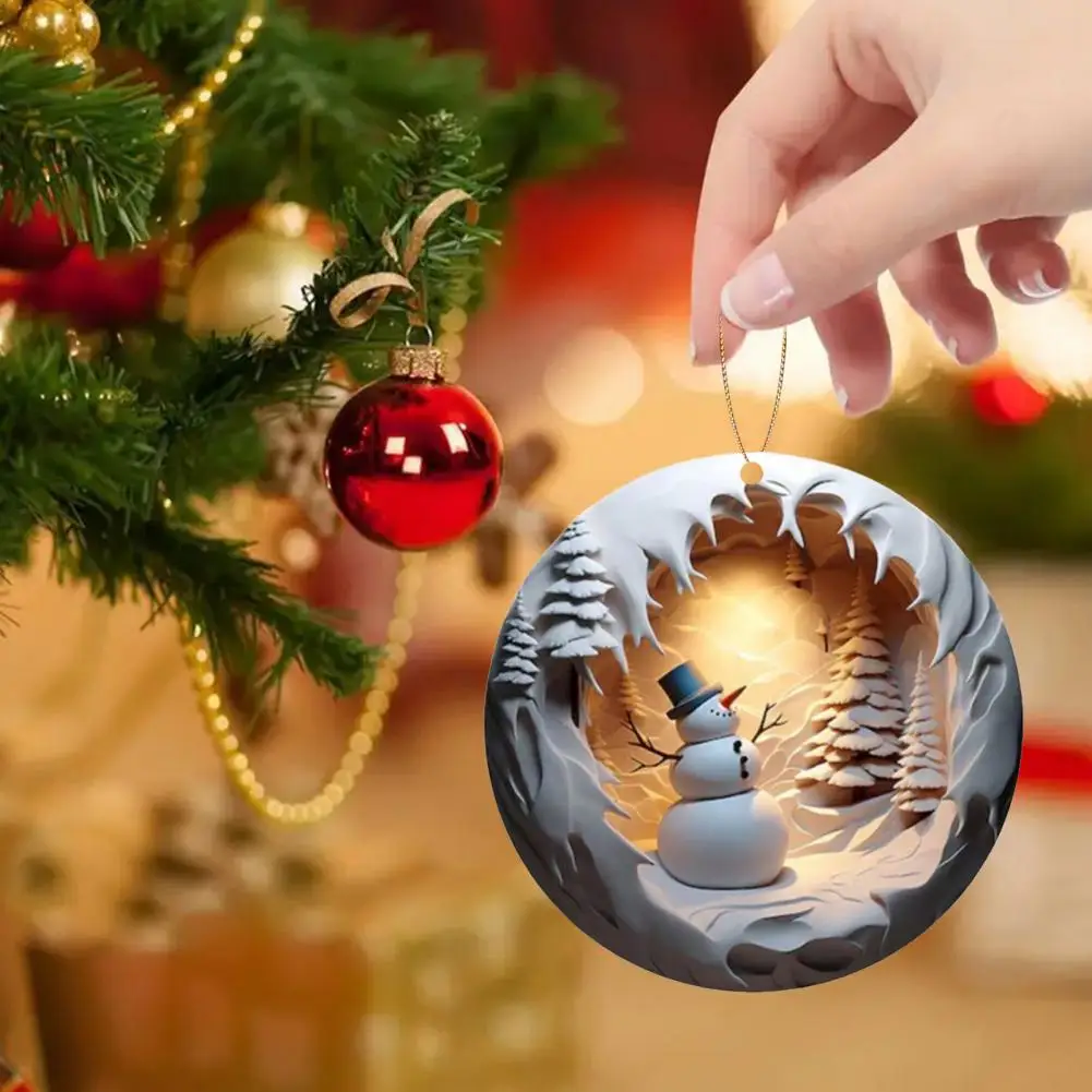 Украшение рождественской елки подвесное украшение в виде красной птицы/оленей