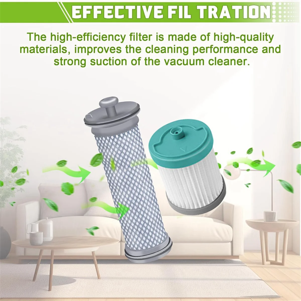 Сменный фильтр для пылесоса Tineco A10/A11 Hero Master PURE ONE S11 S12 Pro EX S15 Series