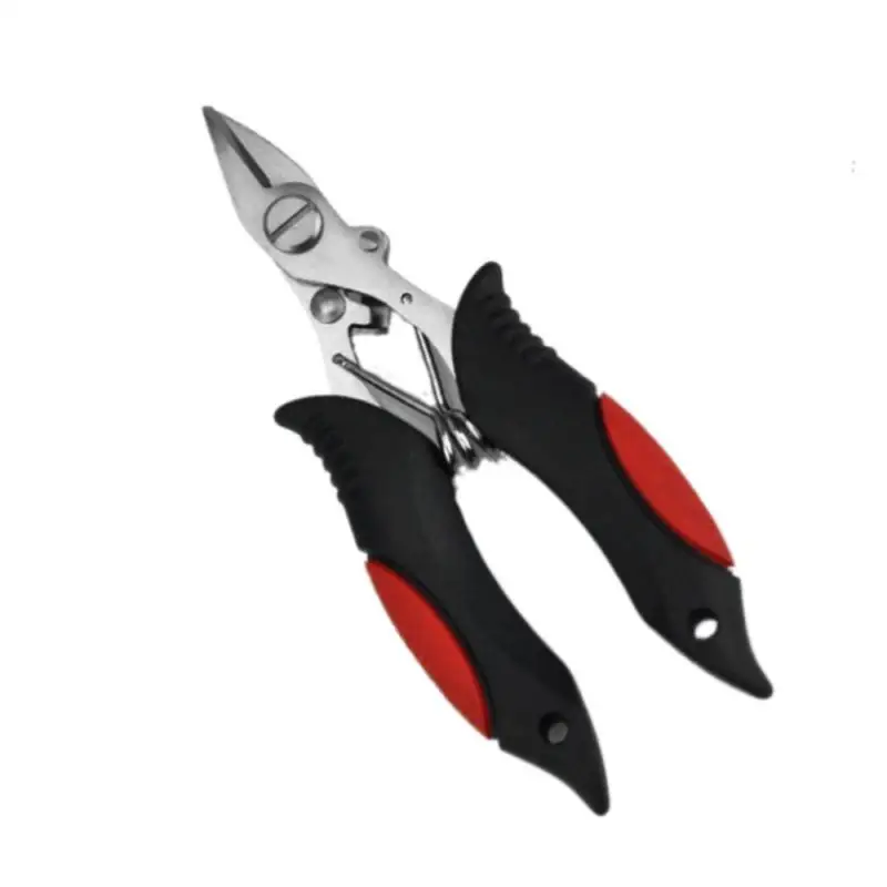 

Cut Fishing Line Two-color Fishing Tongs Tie Fishhook Unhook Hercules Fishing Line Scissors Stainless Steel