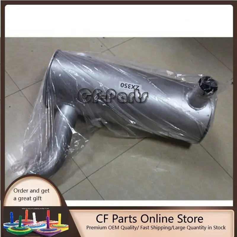 Глушитель 4448415 Для экскаватора Hitachi ZAX330 ZAX330-3 ZAX350 ZAX360 ZAX370 двигатель 6HK1