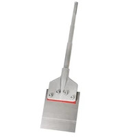 SDS Max Floor Scraper, 6 Inch Wide Tile Removal Bit Works With SDS-Max Bits For Grout Adhesive Wallpaper Thinset Wood
