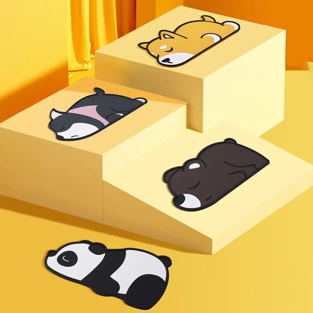 Милый 1 шт. большой материал ПВХ мягкий противоскользящий коврик для ключей