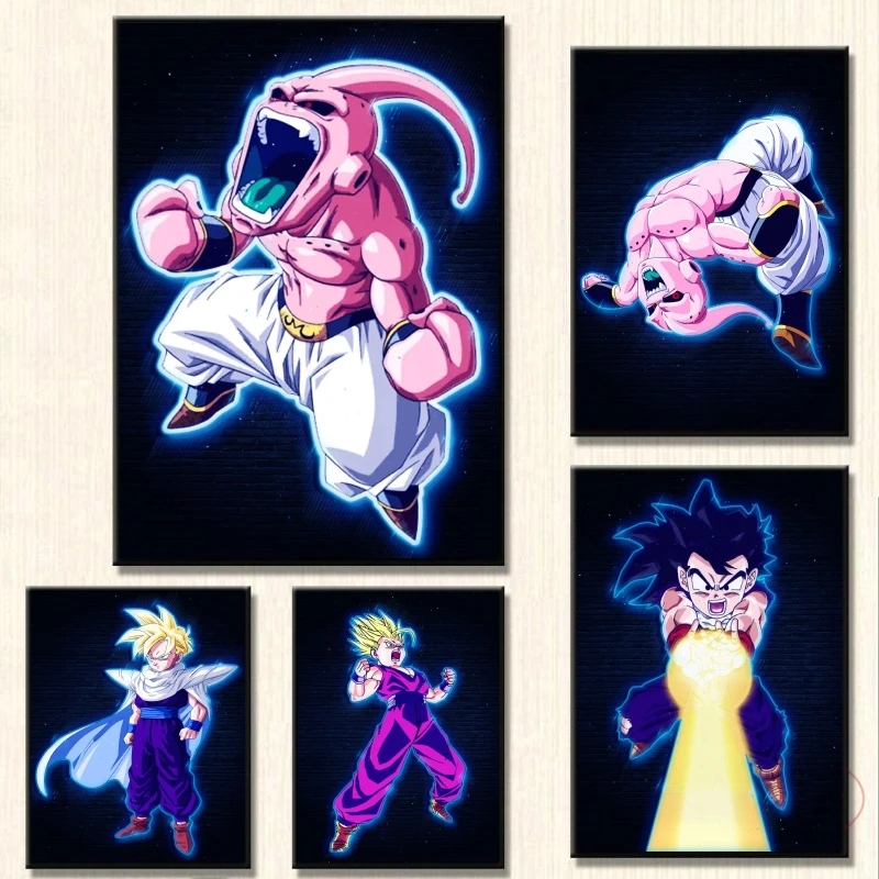 

Dragon Ball Canvas Posters Comics Pictures Room Home Hd Print Art Prints Decor Gifts Decoration Paintings Decorative