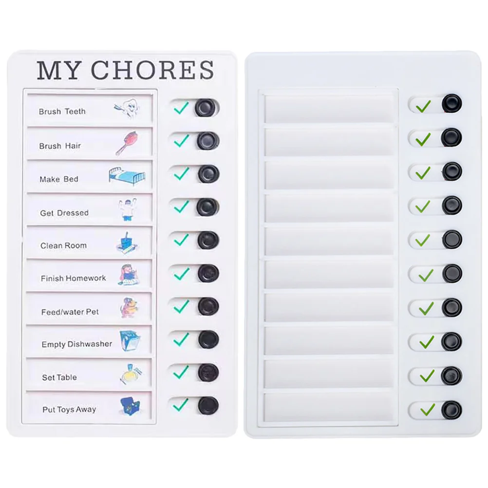 

2Pcs To Do List Daily Schedule Chart Classroom Schedule Chart Office Memo Board
