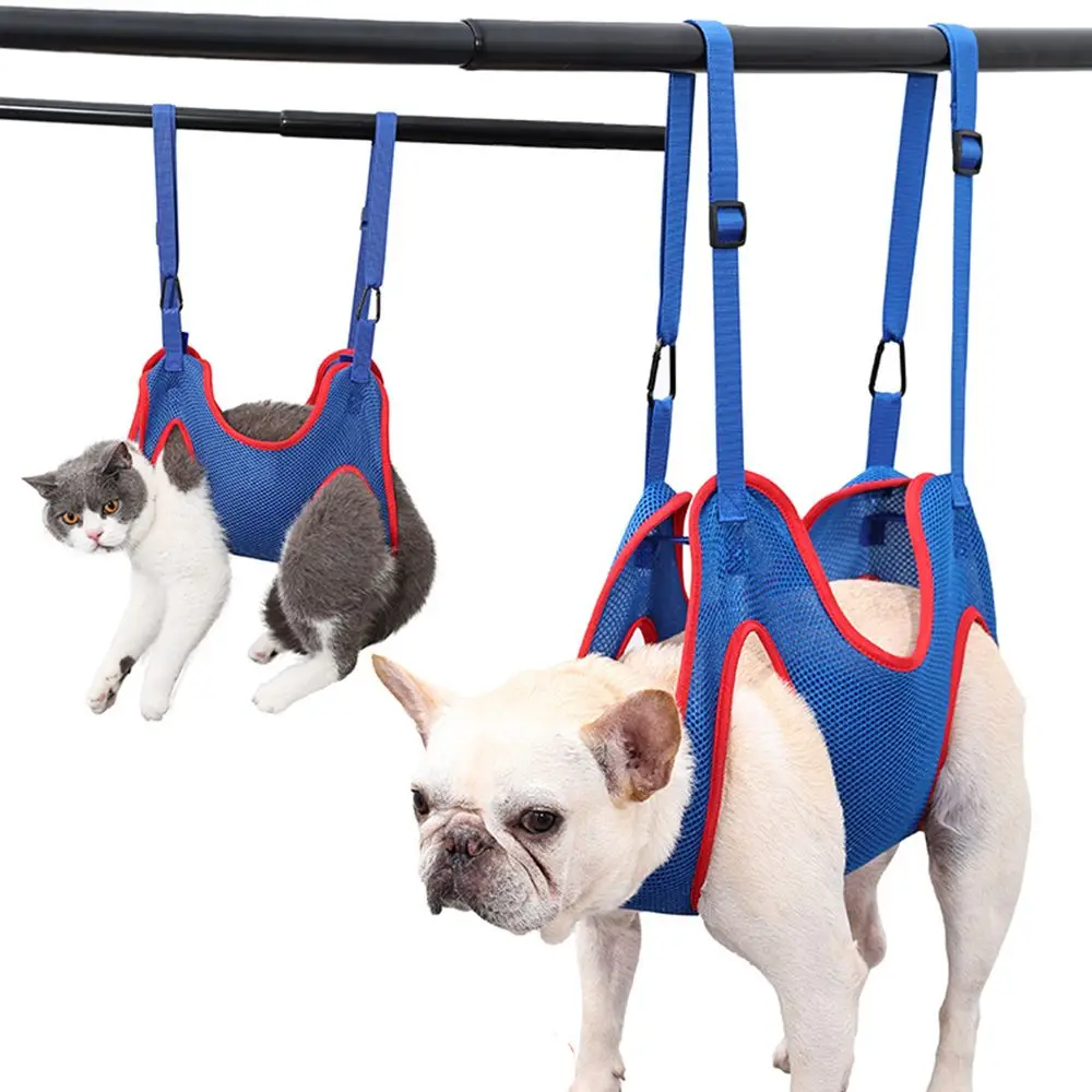 

Fixed Noose Puppy Shower Cleaning Tools Pet Grooming Hammock Dog Bathing Package Nail Trimming Helper Cat Restraint Bag