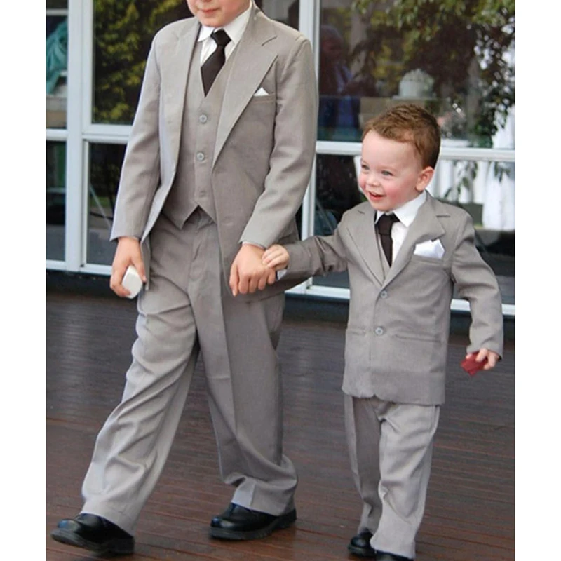 

2022 New Style boys suits for weddings Children Kid Wedding Prom Suits blazers for boys (Jacket+Pants+Tie )
