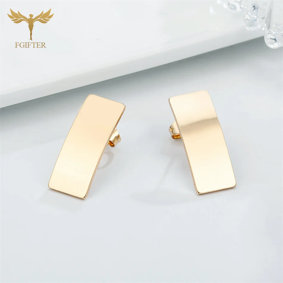 Серьги-гвоздики из нержавеющей стали 6 пар