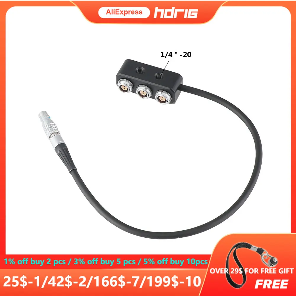 

Разветвитель питания HDRiG, 1-3 дюйма, с резьбовыми отверстиями 1/4-20 дюймов