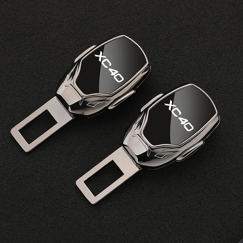 

Car Safety Buckle Clip Seat Belt Plug Alarm Canceler Stopper For Volvo xc40 Car Accessorie