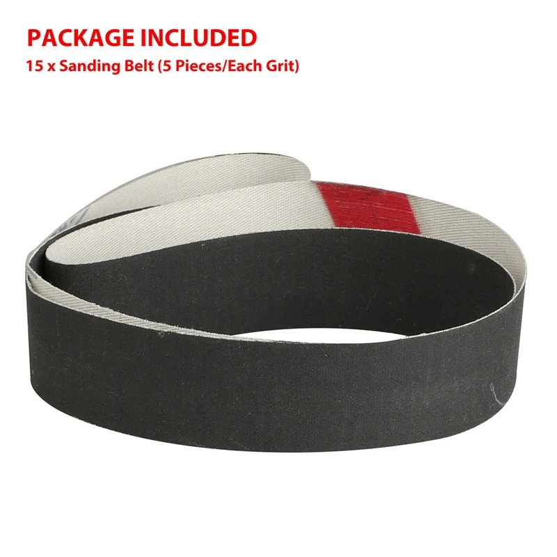

15 шт., шлифовальные ремни, зернистость 600/800/1000