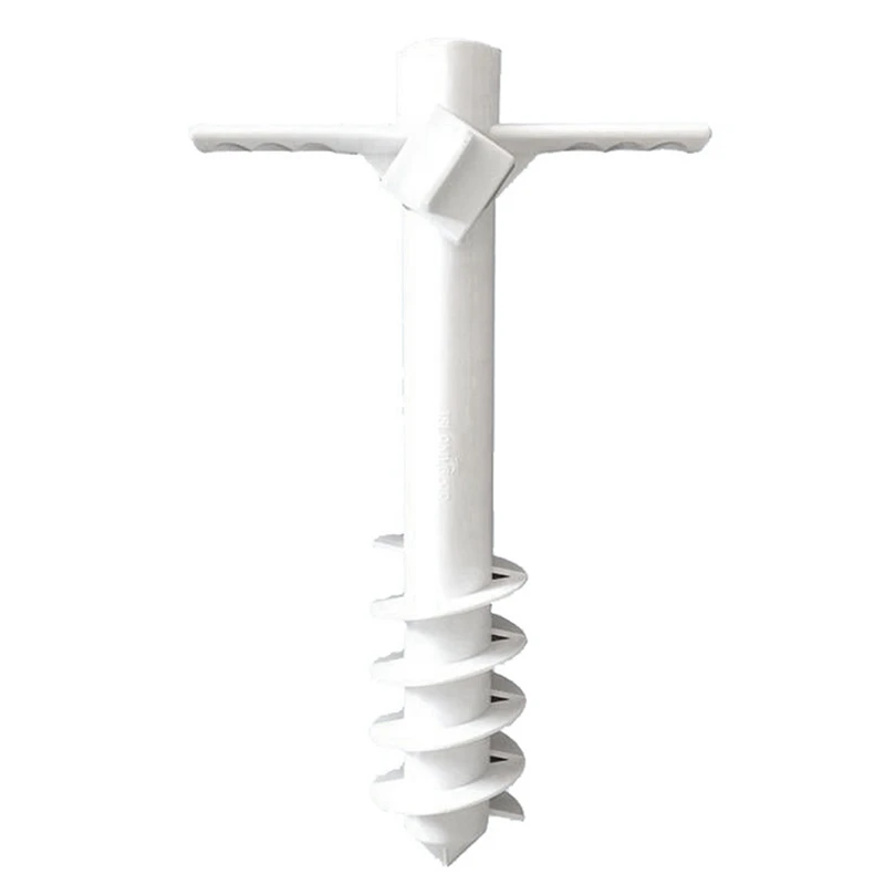 

2X Beach Umbrella Sand Anchor Heavy Duty Ground Anchor Stand For Strong Winds
