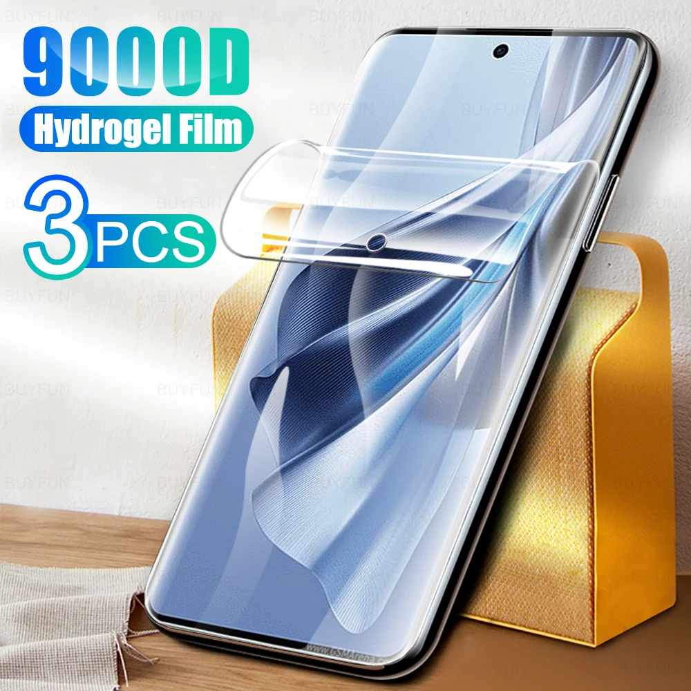 

Гидрогелевая пленка для Oppo Reno10 Pro, защитная пленка для экрана Oppo Reno10, 10, Reno10, 10, Reno 10, защитная пленка, не стекло, 3 шт.