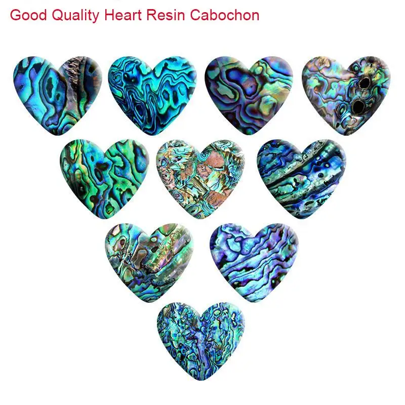 

Beach Shell Conch Pattern Good quality Gifts Love Heart Resin Cabochon Accessories DIY Phone Sticker Necklace R1680