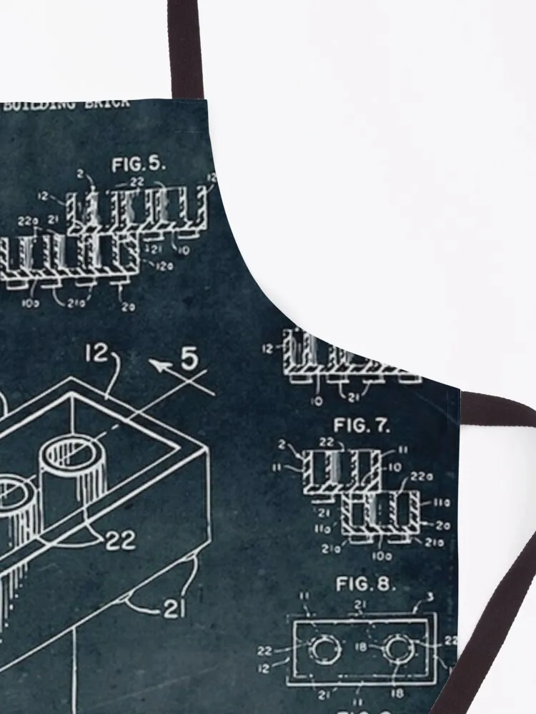 Фартук из игрушечного кирпича 1958 года
