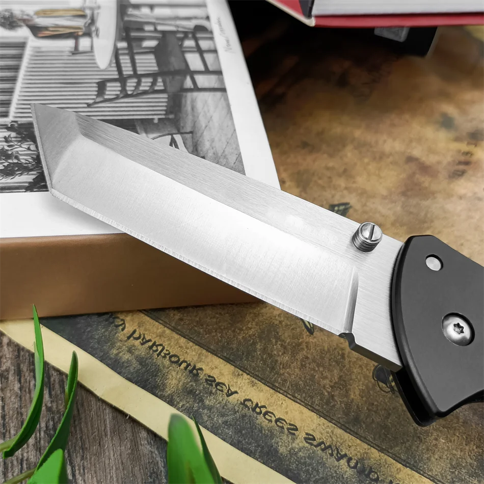 Складной нож Tanto Blade D2 T6 карманный с алюминиевой ручкой открытый EDC выживания