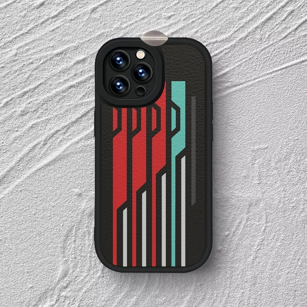 Allagan Tomestone of Poetics Phone Case Leather Black For IPhone 15 11 13 12 14 Pro Max Mini X Xr 8 Plus SE2020 Soft Silicone Co