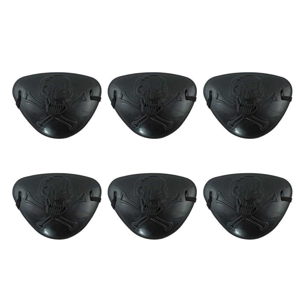 

6pcs Eye Patch Halloween Pirate Patch for Cosplay Festival Performance