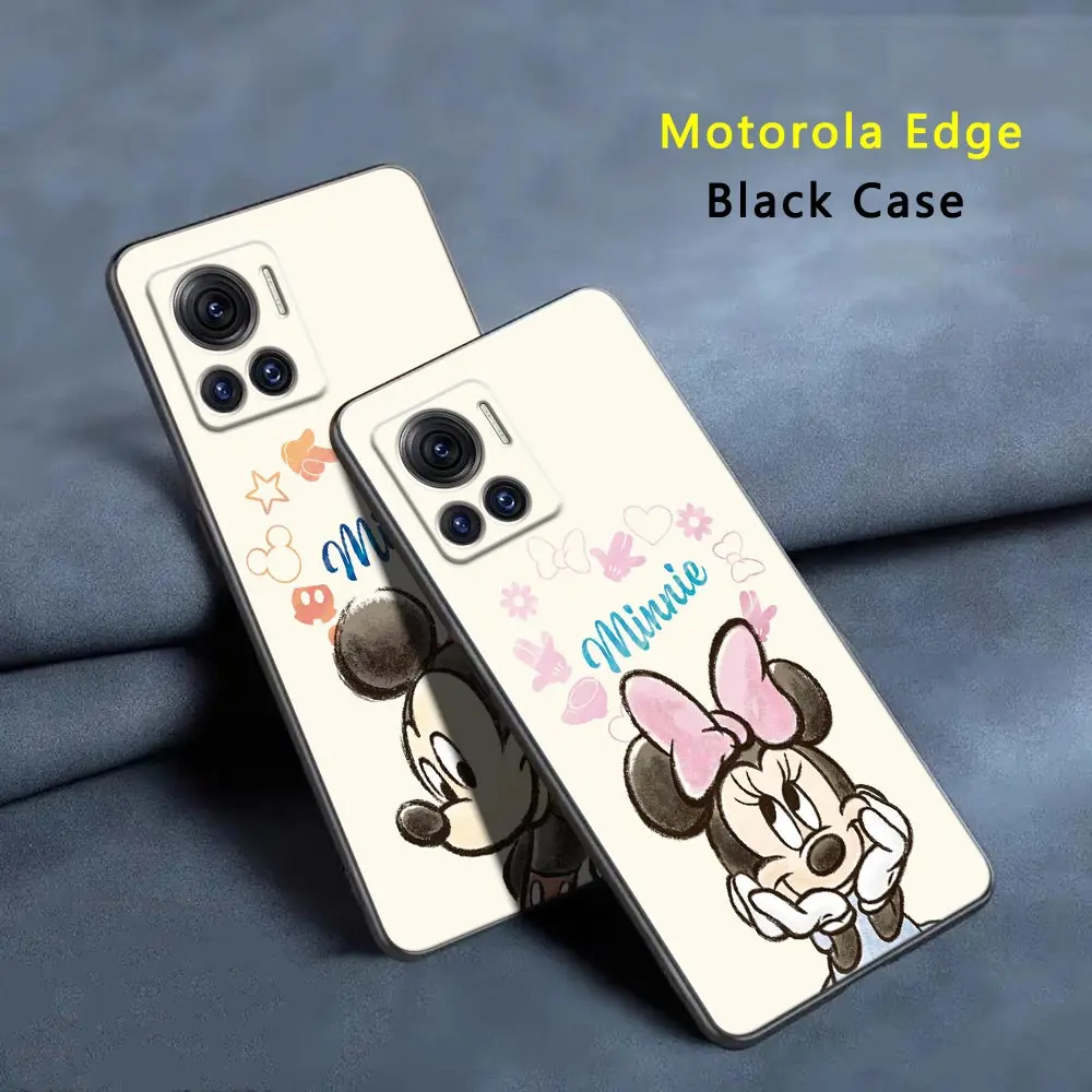 

Mickey Minnie Mouse Art Case For Motorola Moto Edge 20 40 30 Pro Ultra Neo Lite One Fusion Plus G Stylus 2021 Hyper Phone Cover