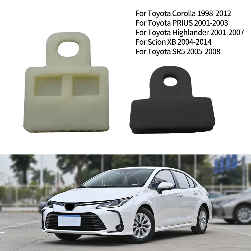 

2 PCS Car Door Glass Channel Clips Power And Manual Sash Clip For Toyota For Corolla Power Regulator Clips