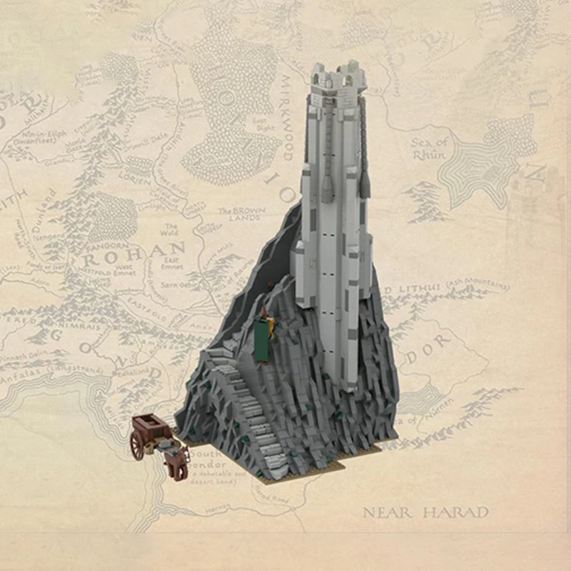 Moc UCS масштабные шлемы глубокая крепость войны всемирно известный средневековый