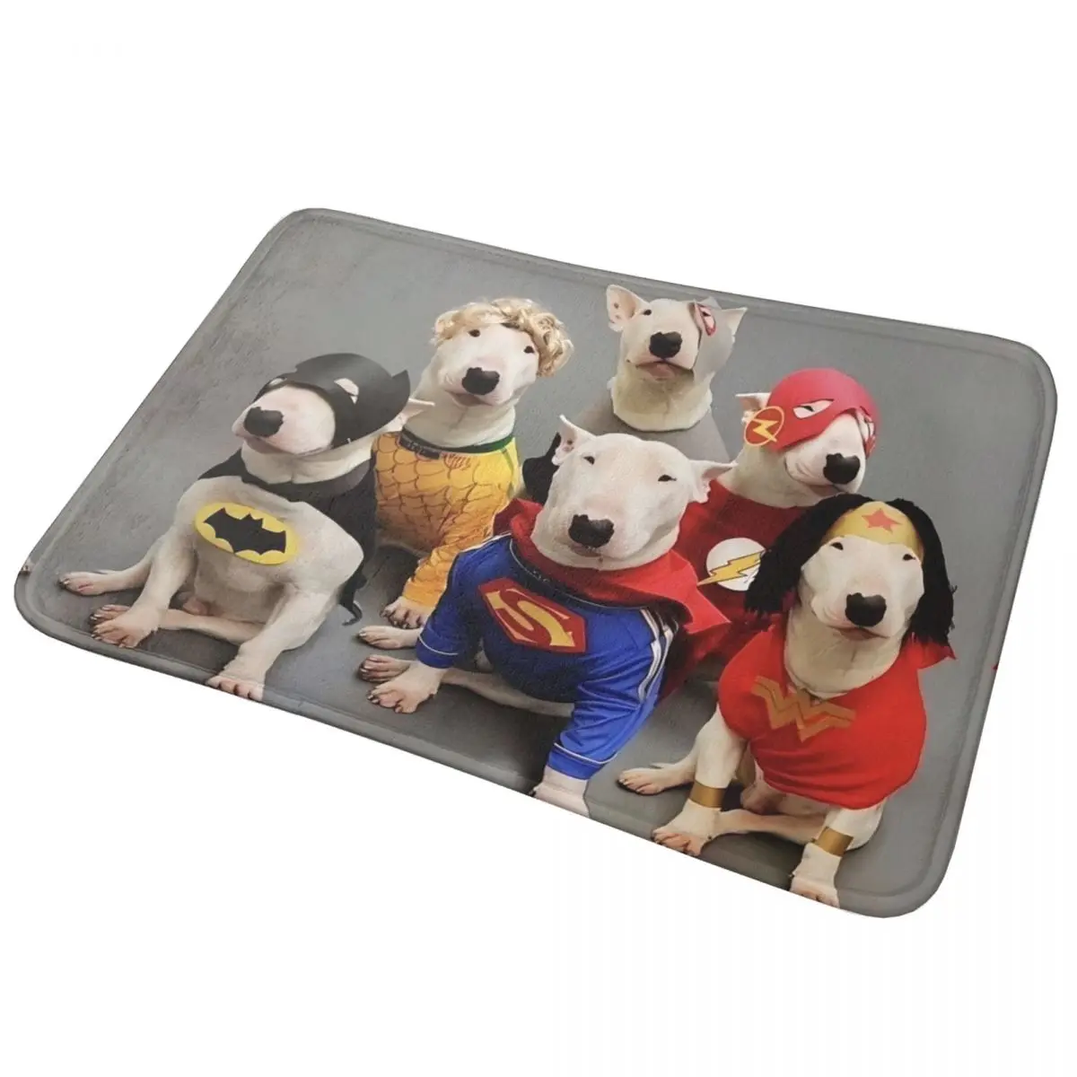 Terrier Pet Dog Bath Mat Antypoślizgowa zabawna mata toaletowa Szybkoschnąca kuchenna Prysznic Drzwi Mata ochronna Maty łazienkowe