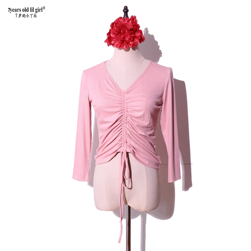 

Belly Dance Practice Top New Sexy Oriental Dance Clothes Winter Beginners Dance Clothing GMM12