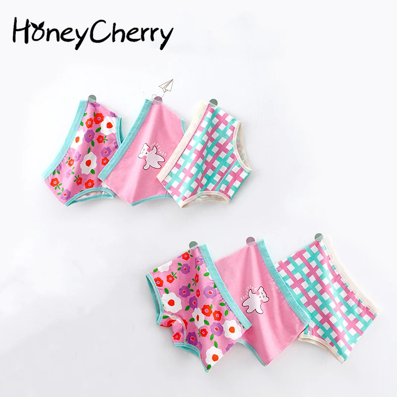 

HoneyCherry Girl's Panties Cotton Baby Shorts For Girls Toddler Panties Girls Girls Underwear Panties Cute Underwear