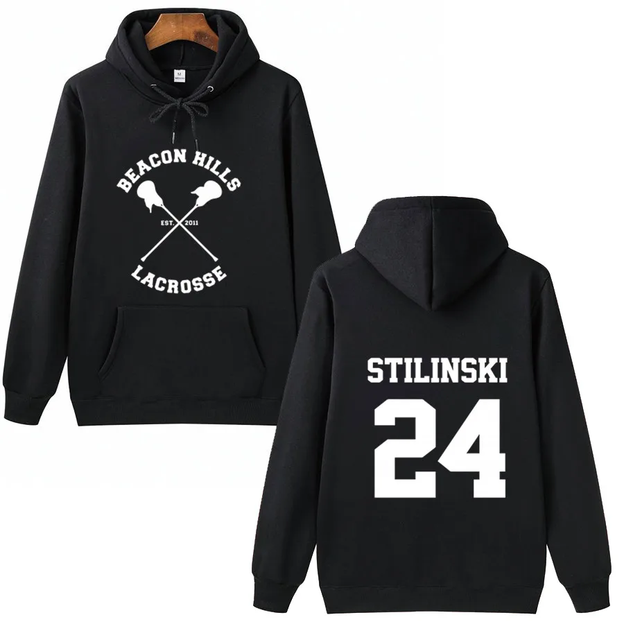 

Teen Wolf Hoodie Men McCall 11 Lacrosse Stilinski 24 Lahey 14 Print Pullover Mens Hoodies Red Hood Sweatshirts Women Anime Hoodi