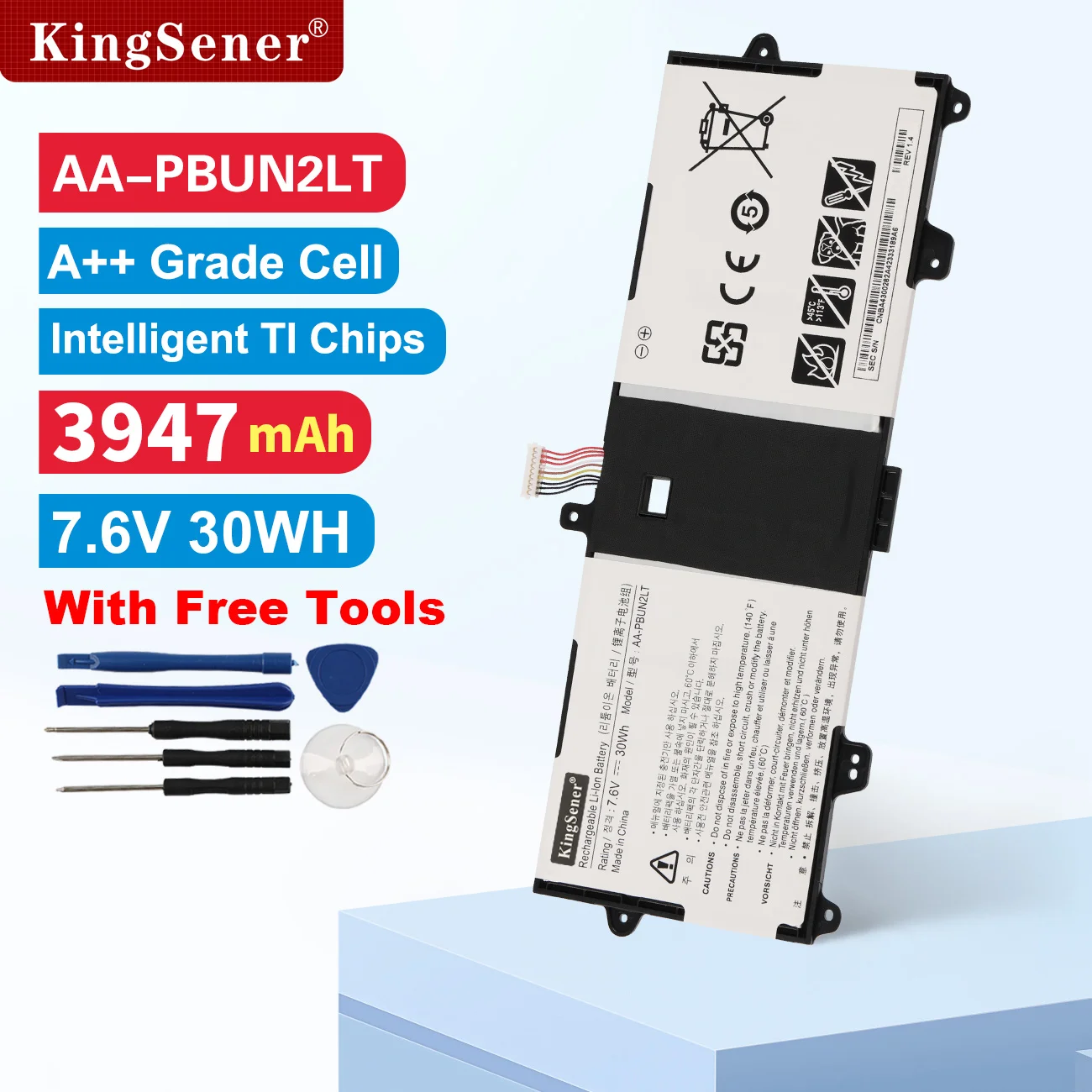 Сменный аккумулятор AA-PBUN2LT AA-PBUN2QT для Samsung ATIV Book 9 NP900X3L 900X3L-K01 K07 NT900X3M-K58S NT900K3A NT900X3L 900X3M