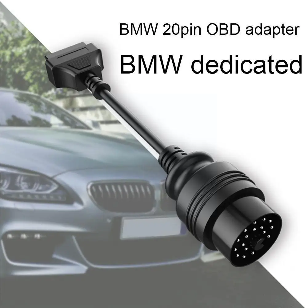 1 шт. адаптер Obd Ii для 20-контактного 16-контактного гнездового разъема Obd2 E36 E39 X5 Z3