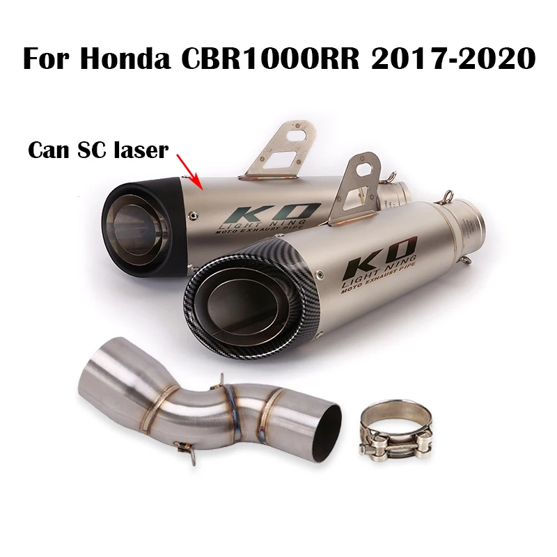 

Выхлопная система для мотоцикла Honda CBR1000RR 2017-2020 51 мм