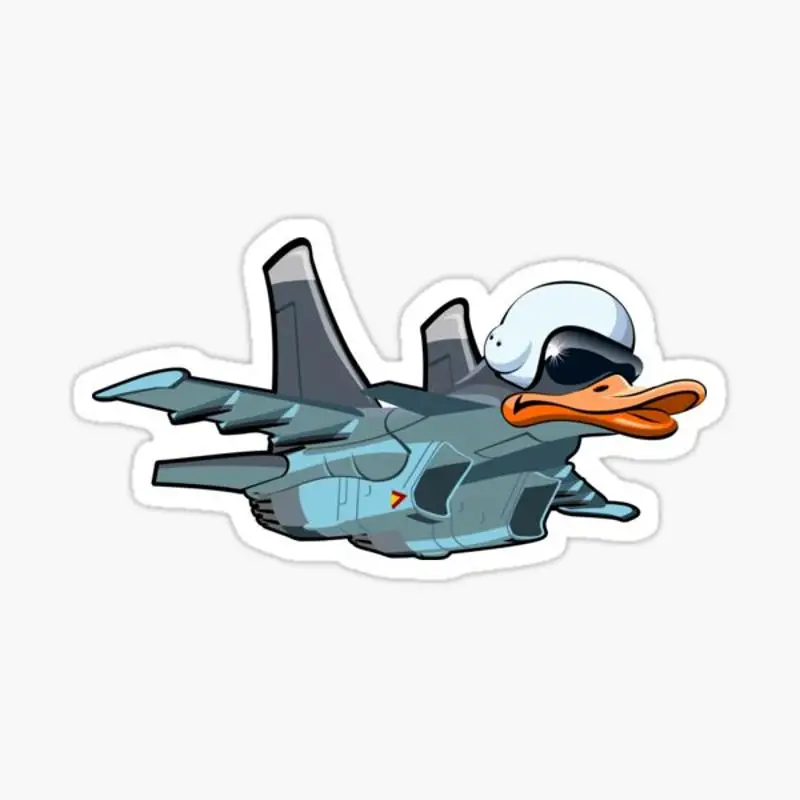 

Мультяшная наклейка Jetbird для ноутбука, декор для спальни, автомобиля, милый мультяшный модный чемодан для общественных мест