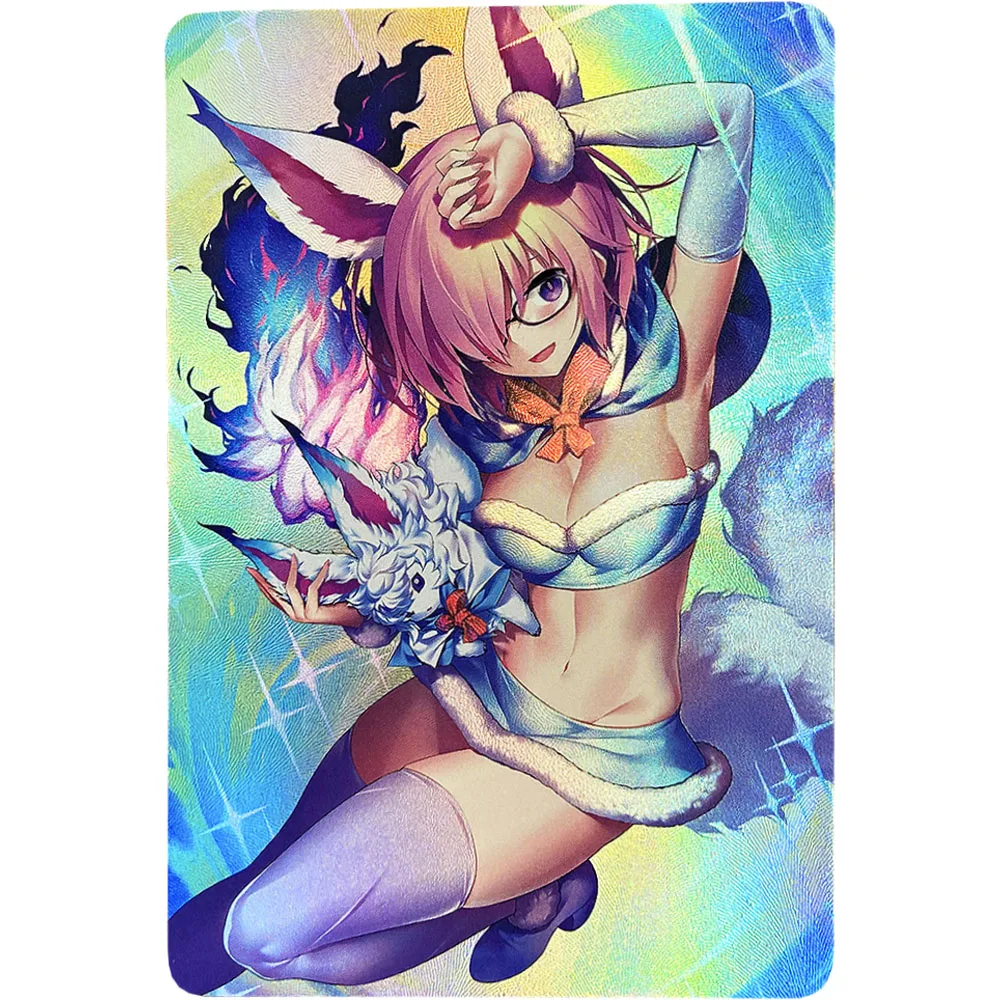 9 шт./компл. Fate/grand заказ флэш-карты ACG сексуальные кавайные Аниме Девушки FGO игры