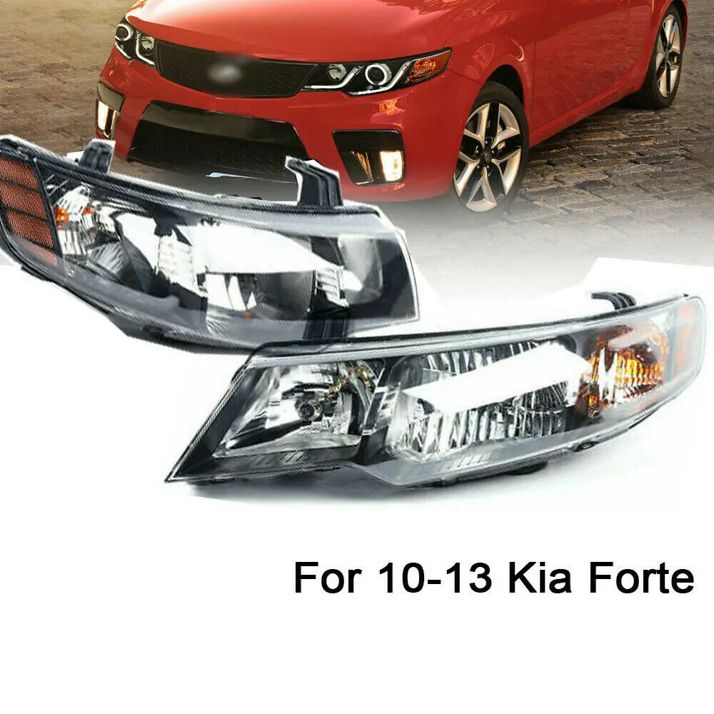 

Передняя фара в сборе со стороны пассажира, подходит для 2010 2011 2012 2013 Kia Forte Koup, левая и правая галогенная фара