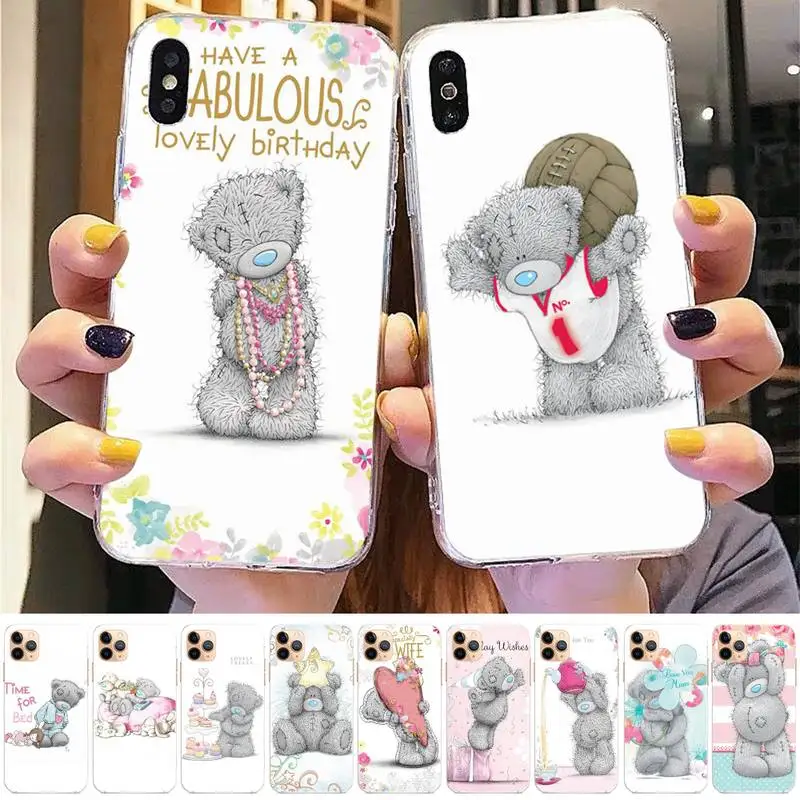 

Yinuoda Tatty Teddy Bear Me To You Phone Case for iPhone 11 12 13 mini pro XS MAX 8 7 6 6S Plus X 5S SE 2020 XR case