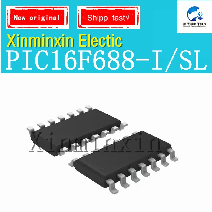 

1PCS/lot PIC16F688-I/SL SOP14 IC chip New Original