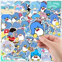 2550100pieces of penguin stickers graffiti doodle decorated laptop skateboard helmet waterproof cute animal cartoon sticker