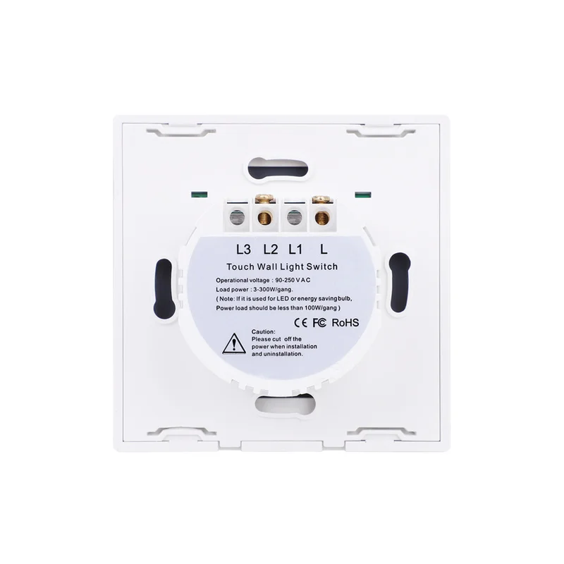 Сенсорный выключатель Bingoelec европейского стандарта настенная панель из