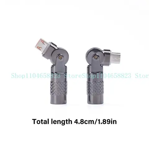 XINYUANSHUNTONG Адаптер Type C to USB 90 градусов алюминиевый