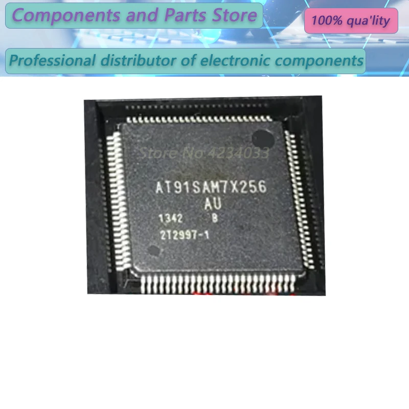 

1-10PCS AT91SAM7X256B-AU AT91SAM7X256B-A AT91SAM7X25 LQFP100 NEW100% AT91SAM7X256B-AU