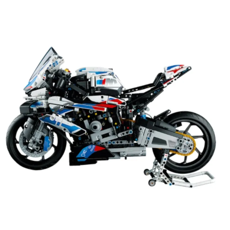 

Technical Motorcycle M1000 RR Toys Kawasakies H2R Carbon Fiber Model Vehicle Racing Car Building Block Bricks 42130 Kid Gift