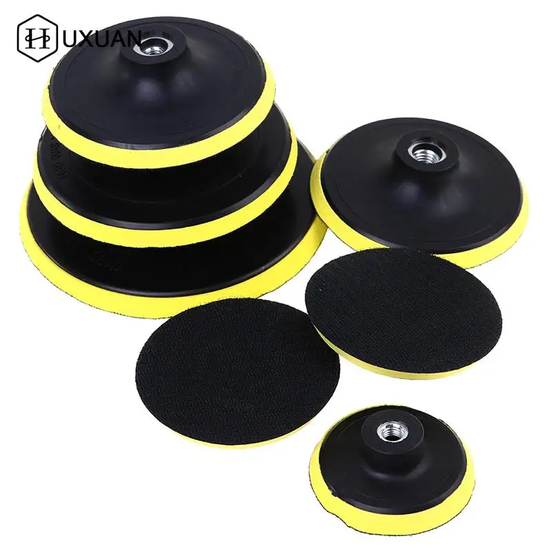 

3/4/5/6/7 Inch Sandpaper Adhesive Sanding Disc Drill Rod Electric Polishing Machine Grinder Disc Car Paint Care Polishing Pad