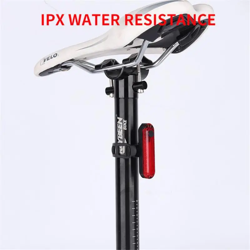 

Bicycle Tail Light USB Rechargeable LED Bike Taillight MTB Safety Warning Rear Lamp Lights Bicycle Lantern Bike Accessories New