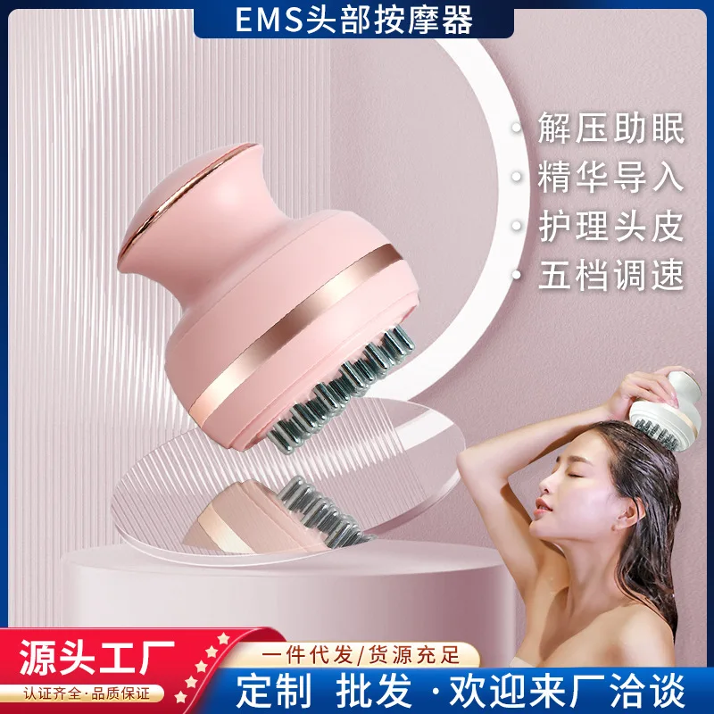 

Новая электрическая меридиановая щетка для соскабливания, Вибрирующая и Абдоминальная насадка для углубления, инструмент для массажа тела, микро-токовая красота