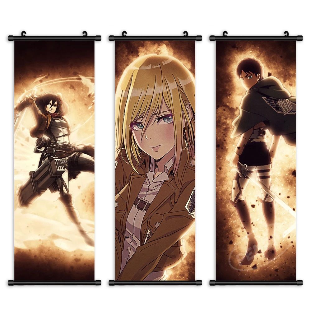 Манга холст Hd принты настенные картины Аниме фигурки декоративные домашний