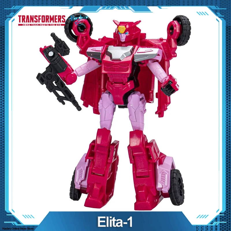 

Фигурка робота Hasbro Трансформеры EarthSpark Warrior Class Elita-1, Фигурка Человека-паука TRA Terran Warrior Agatha в подарок F6725