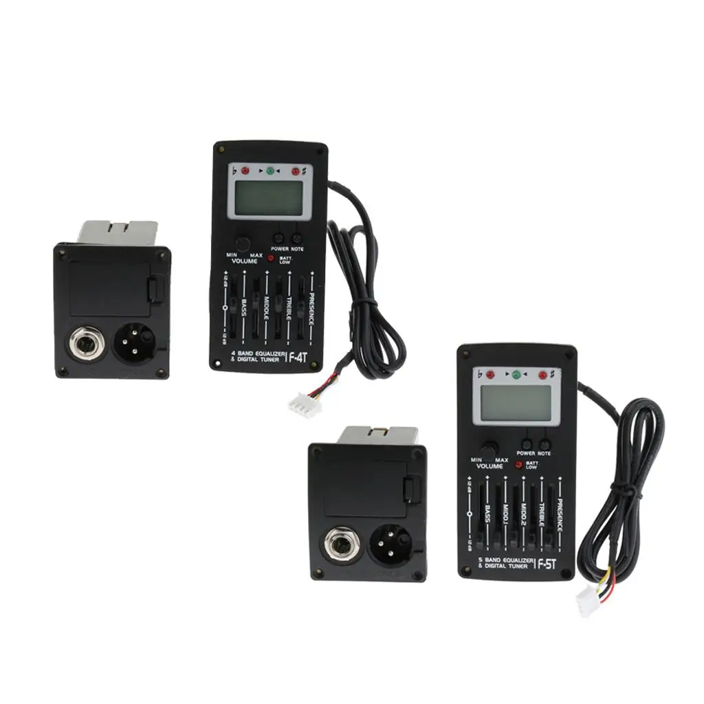 

5 Band Acoustic Guitar with Piezo Mic Preamp with Volume Control